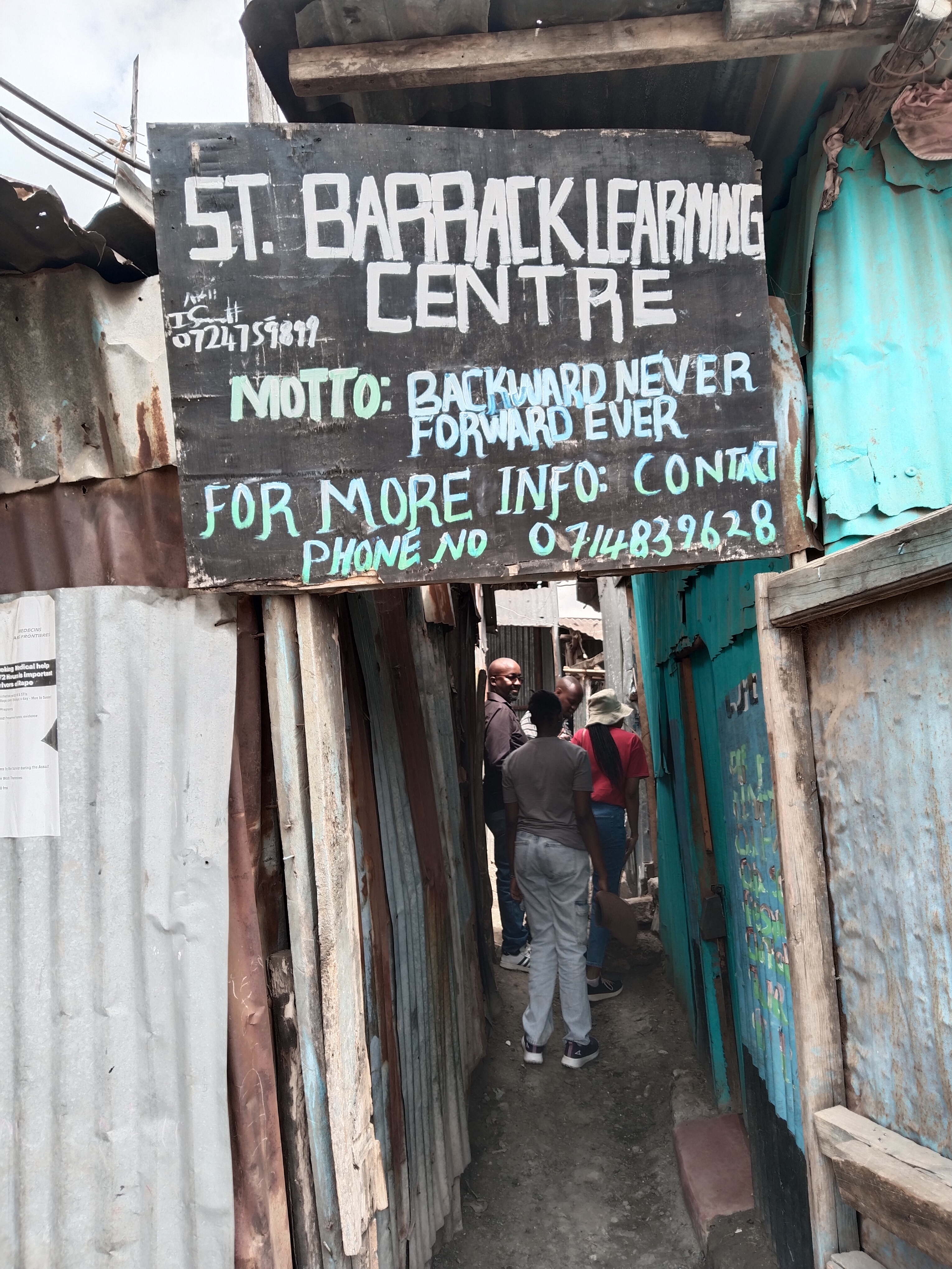 Community engagement in Mukuru