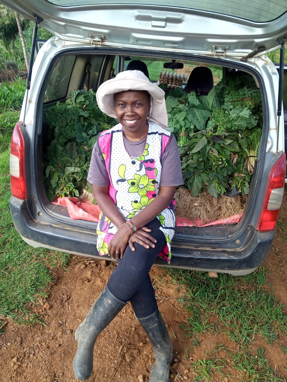 Transporting vegetables